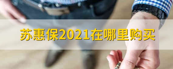 苏惠保2021在哪里购买 苏惠保2021可以在哪里购买