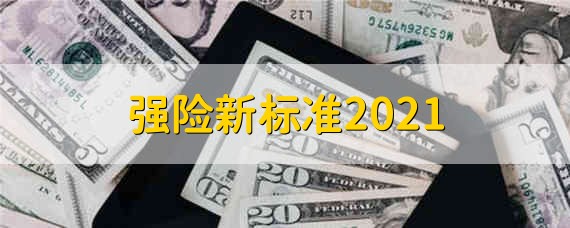 强险新标准2021 2021强险新标准是什么