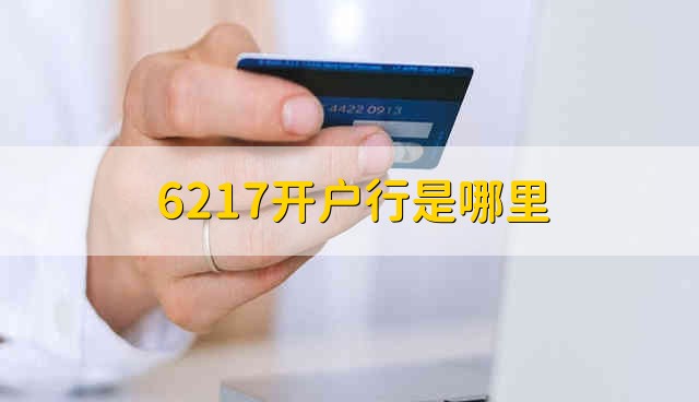 6217开户行是哪里 以6217数字开头的银行卡开户行是哪