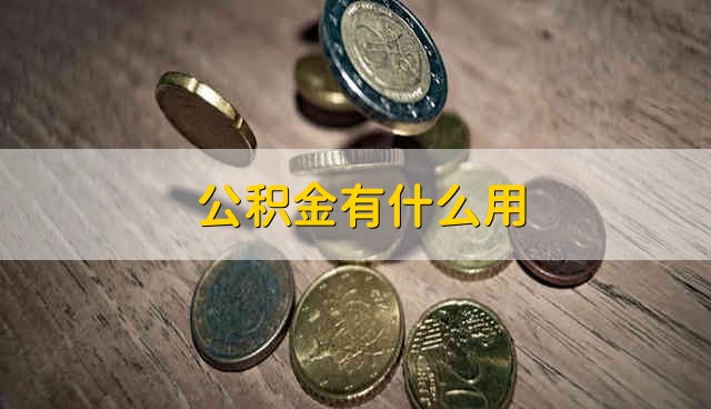 公积金有什么用 公积金的作用是什么