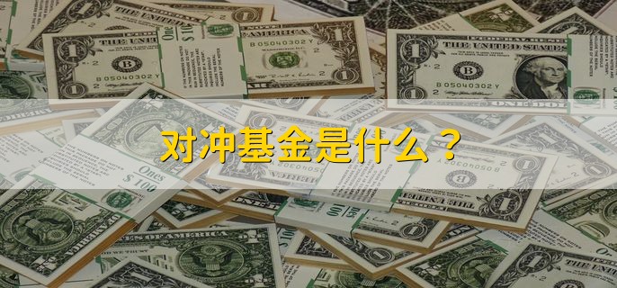 对冲基金是什么？ 用对冲手段的基金