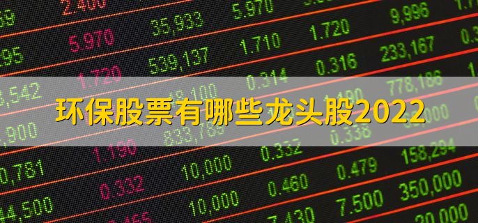 环保股票有哪些龙头股2022，环保龙头股一览