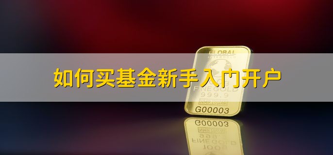 如何买基金新手入门开户，分以下两种情况