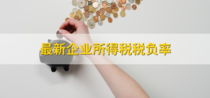 最新企业所得税税负率，分以下两种情况