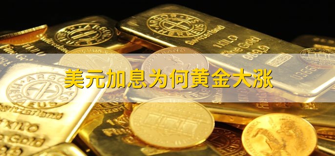 美元加息为何黄金大涨，黄金价格以美金为定价体系