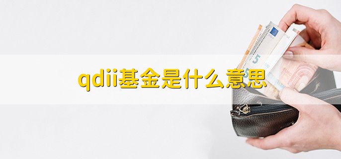 qdii基金是什么意思，是一种证券投资基金