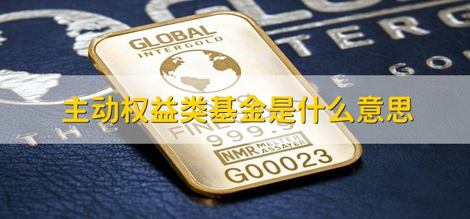 主动权益类基金是什么意思，权益类基金适不适合定投