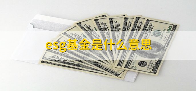 esg基金是什么意思，可持续发展基金