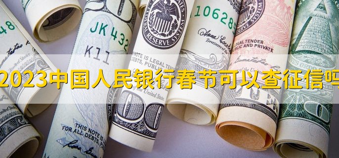 2023中国人民银行春节可以查征信吗，不可以