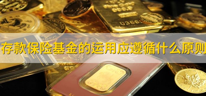 存款保险基金的运用应遵循什么原则，存款保险基金是啥