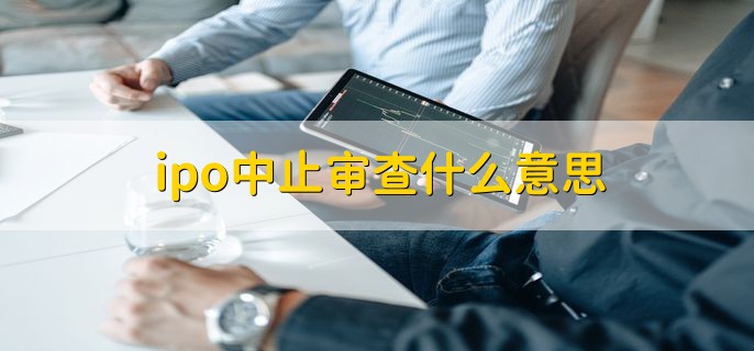 ipo中止审查什么意思，是指暂时停止审查